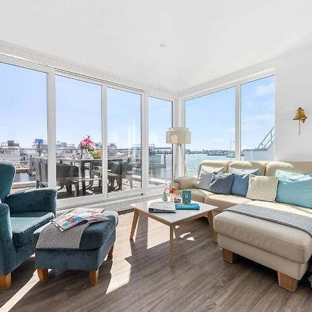 Triton: Meerblick, Sauna, Dachterrasse Olpenitz Buitenkant foto