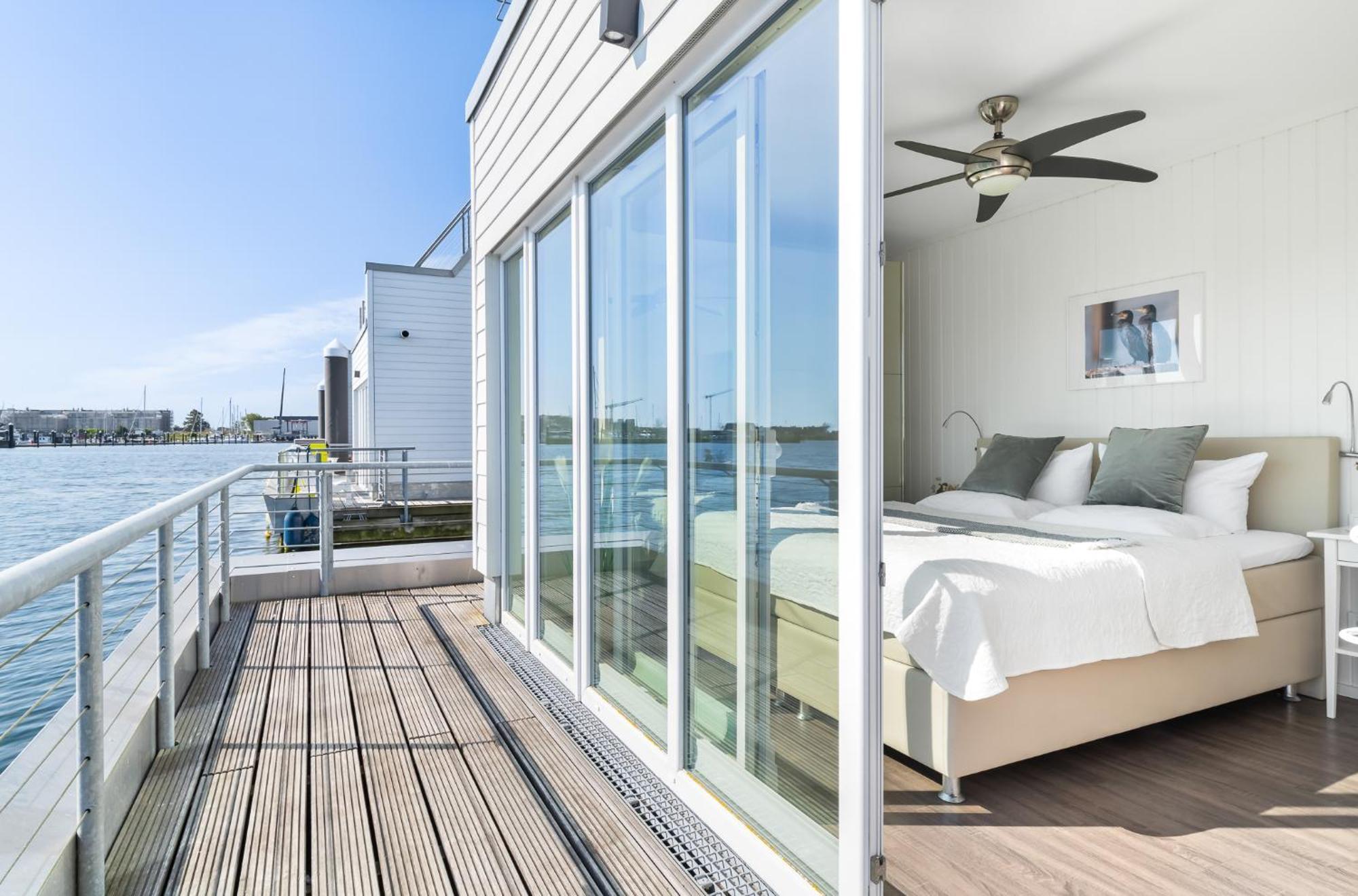 Triton: Meerblick, Sauna, Dachterrasse Olpenitz Buitenkant foto