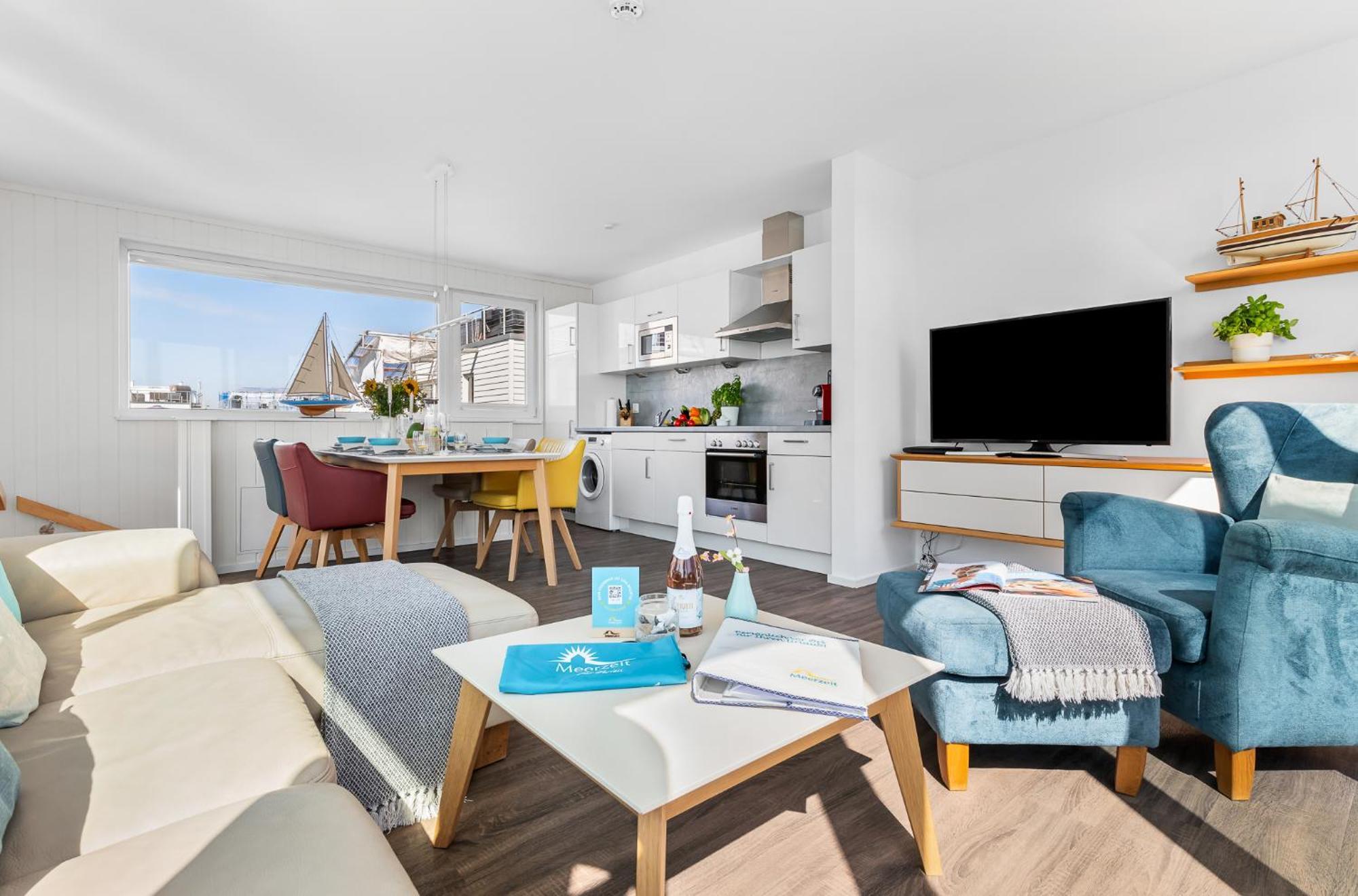 Triton: Meerblick, Sauna, Dachterrasse Olpenitz Buitenkant foto